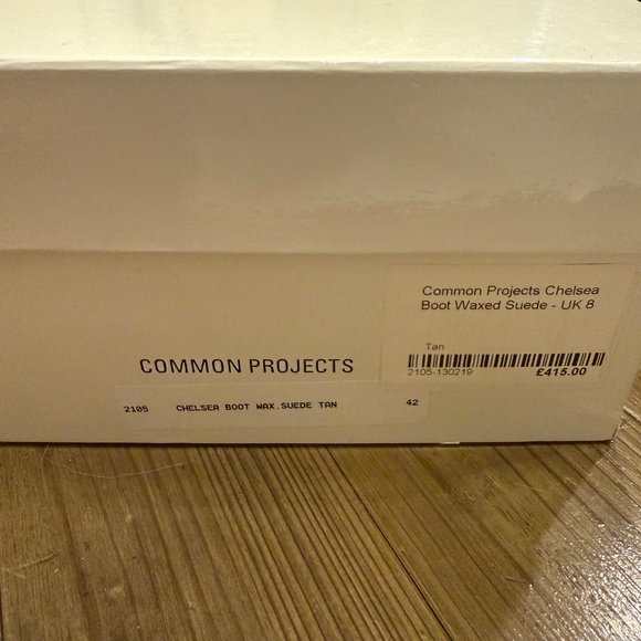 Common Projects Chelsea Boot Tan - Picture 4 of 4
